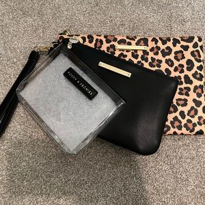 Poppy & Peonies Leopard Clutch Trio (Brand New) 🤎